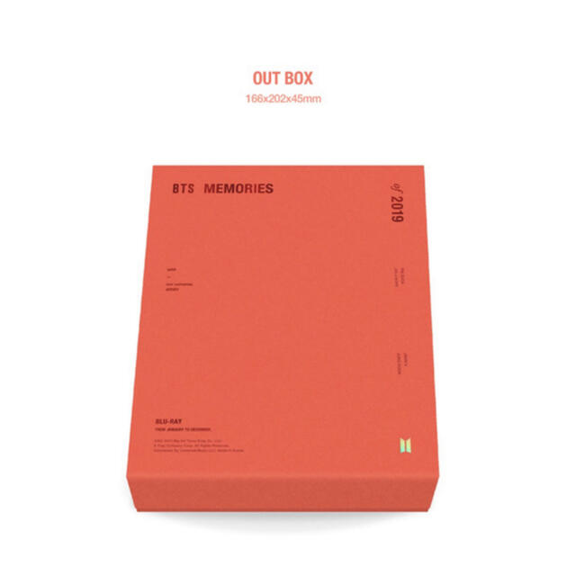 BTS Memories BluRay 2019