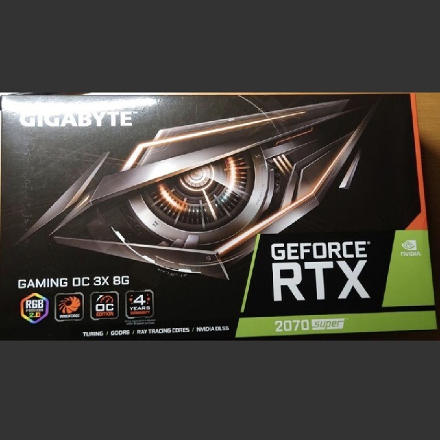 GIGABYTE RTX 2070 SUPER™ GAMING OC 8G
