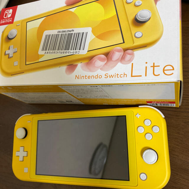 Nintendo Switch Lite イエロー　美品