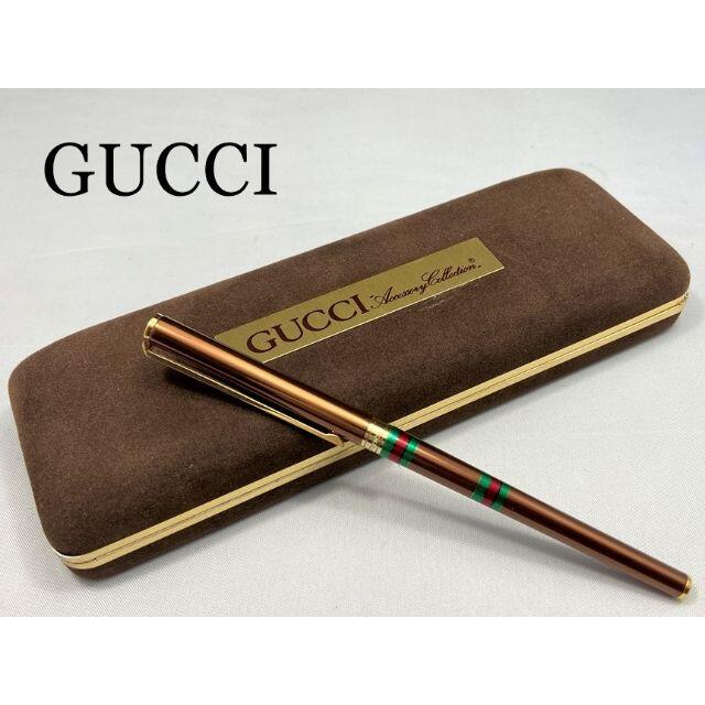 Gucci - 美品 オールド グッチ GUCCI シェリーライン ボールペン 箱 ケース付きの通販 by Mito's shop｜グッチならラクマ