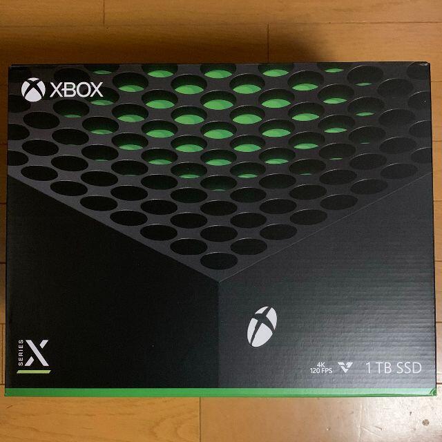 Xbox(エックスボックス)のxbox series x　本体 エンタメ/ホビーのゲームソフト/ゲーム機本体(家庭用ゲーム機本体)の商品写真