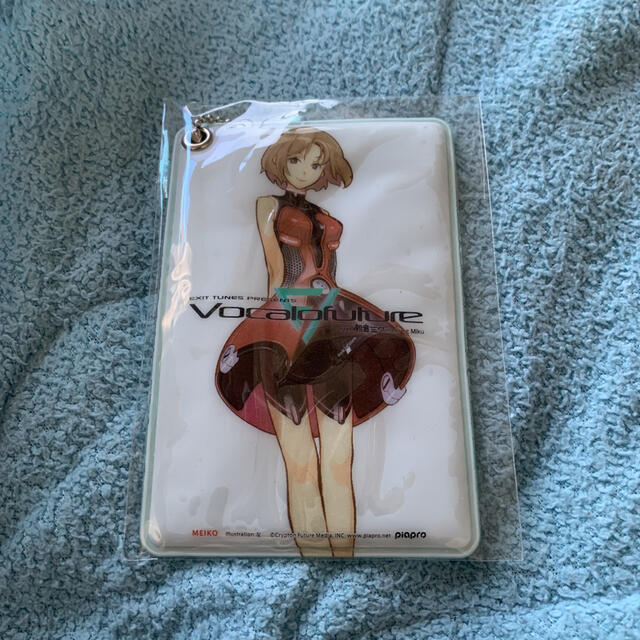 VOCALOFuture 購入特典 パスケース MEIKO エンタメ/ホビーのおもちゃ/ぬいぐるみ(キャラクターグッズ)の商品写真