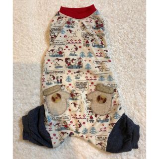 スヌーピー(SNOOPY)の小型犬　服　インナー　ロンパース　スヌーピー　ピーナッツ(犬)