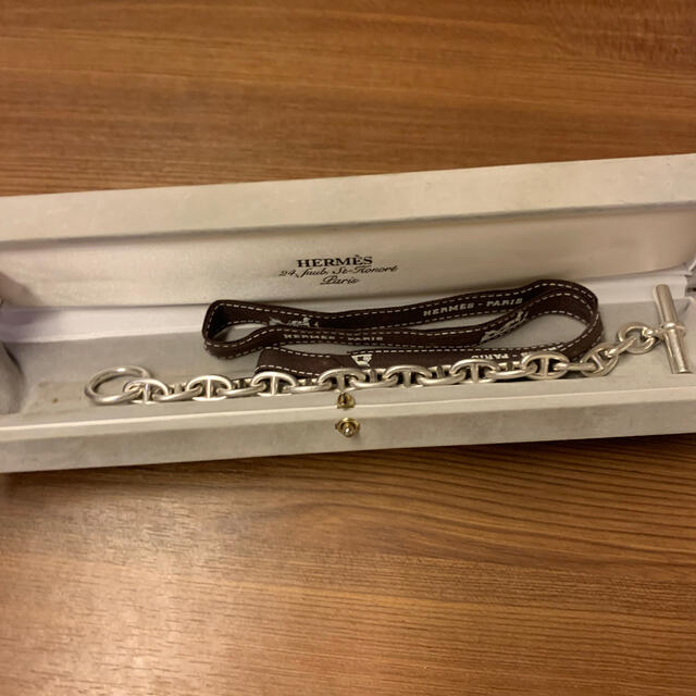HERMES - 早い者勝ち!エルメス 筆記体ロゴ シェーヌダンクル MM HERMES - 早い者勝ち!エルメス 筆記体ロゴ シェーヌダンクル MM