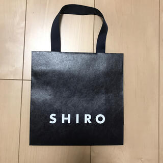 シロ(shiro)のSHIRO シロ ショップバッグ 美品(ショップ袋)