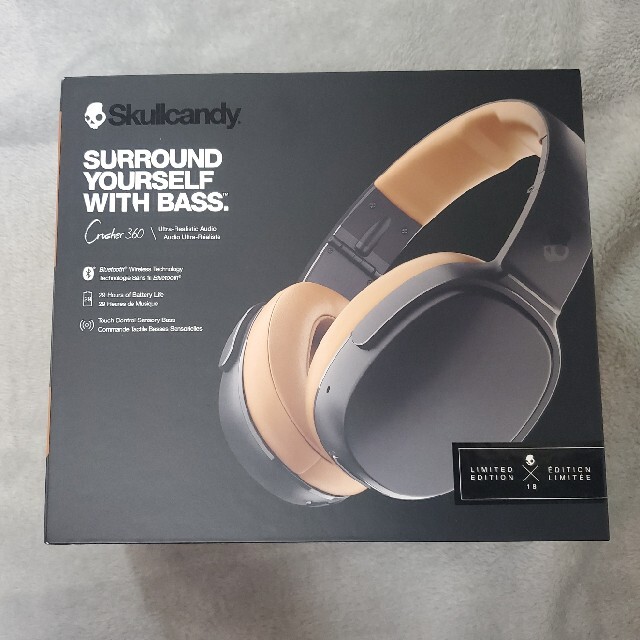 SKULLCANDY CRUSHER 360 BLACK/TAN