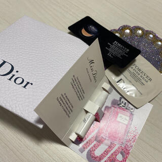 クリスチャンディオール(Christian Dior)のDior サンプルセット　香水・ファンデ・下地・紙袋(サンプル/トライアルキット)