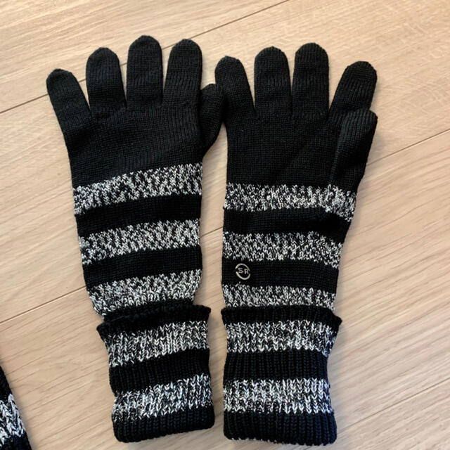 美品☆ソニアリキエル☆ニット帽マフラーグローブセット 2