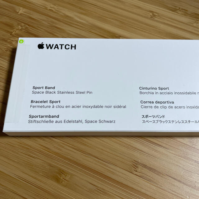 Applewatch  BlackSportBand 40mm 純正