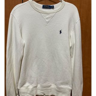 ポロラルフローレン(POLO RALPH LAUREN)のポロ　ラルフローレン  スウェット　メンズ　白(スウェット)