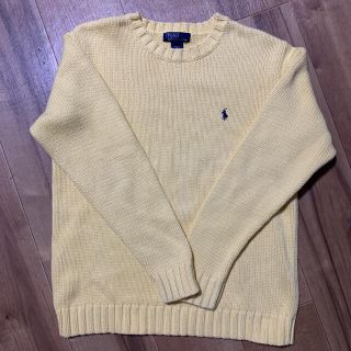 ポロラルフローレン(POLO RALPH LAUREN)のラルフローレン イエローニット(ニット/セーター)