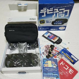 SONY PlayStationVITA 本体  PCH-1100 AB01(携帯用ゲーム機本体)