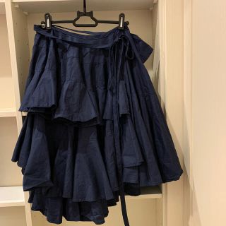 コムデギャルソン(COMME des GARCONS)のtricot COMME DES GARCONS スカート　プリーツ　変形(ひざ丈スカート)