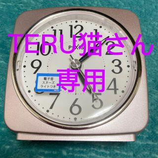 セイコー(SEIKO)のSEIKO 目覚まし時計　美品♪(置時計)