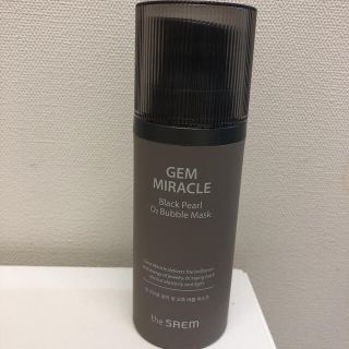 ザセム(the saem)のザセム ジェム ミラクル ブラックパール オーツー バブルマスク(その他)