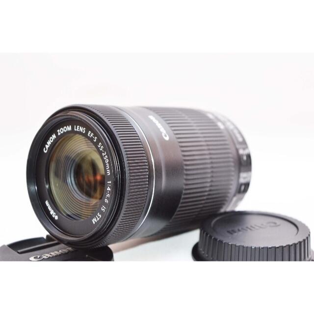 【公式ショップ】 55-250 EF-S 望遠レンズ CANON - Canon IS 手ブレ補正レンズ STM レンズ(ズーム)