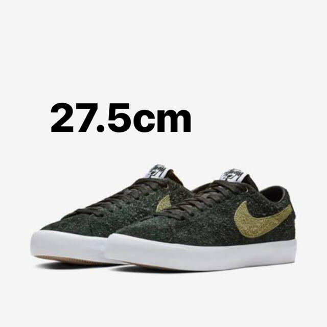 stussy nike sb zoom blazer low 27.5cm