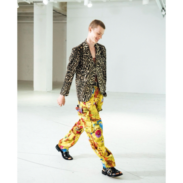 DRIES VAN NOTEN 16SS レオパード柄スウェットパンツ | www.esn-ub.org