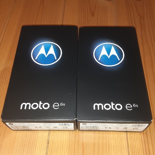 【新品未開封2台】モトローラ moto e6s 2GB/32GB メトログレー