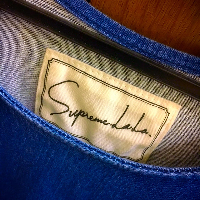 Supreme.La.La.(シュープリームララ)の【シュープリームララ】ワンピース レディースのワンピース(ひざ丈ワンピース)の商品写真