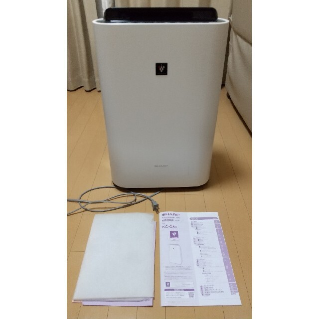 空気清浄機 SHARP KC-G50 出産祝いなども豊富 6200円 www.gold-and