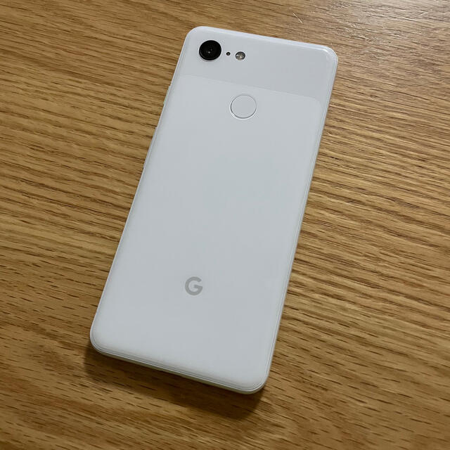 美品 simロック解除済み Google pixel 3 ホワイト - スマートフォン本体