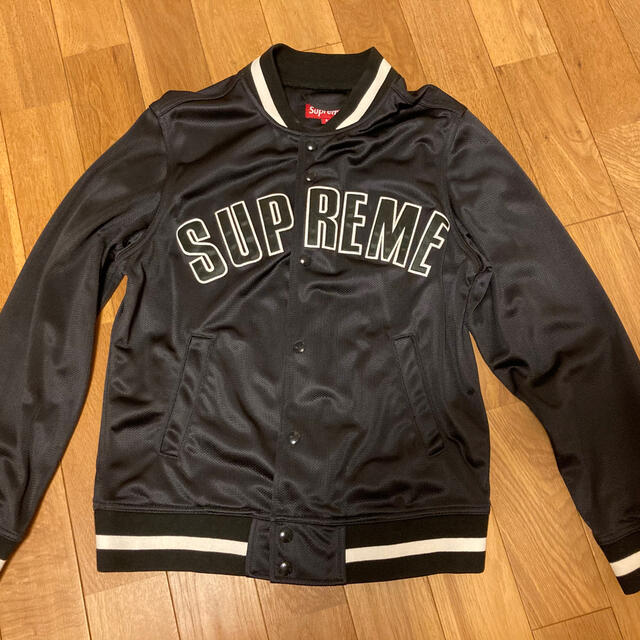 Supreme Mesh Varisty Jacket シュプリーム L