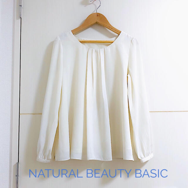 NATURAL BEAUTY BASIC(ナチュラルビューティーベーシック)のナチュラルビューティーベーシック ブラウス トップス レディースのトップス(シャツ/ブラウス(長袖/七分))の商品写真