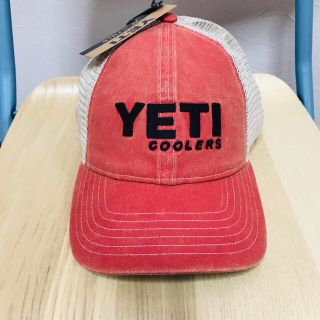 スノーピーク(Snow Peak)のYETI COOLERS WASHED LOW PRO TR HAT RED(キャップ)