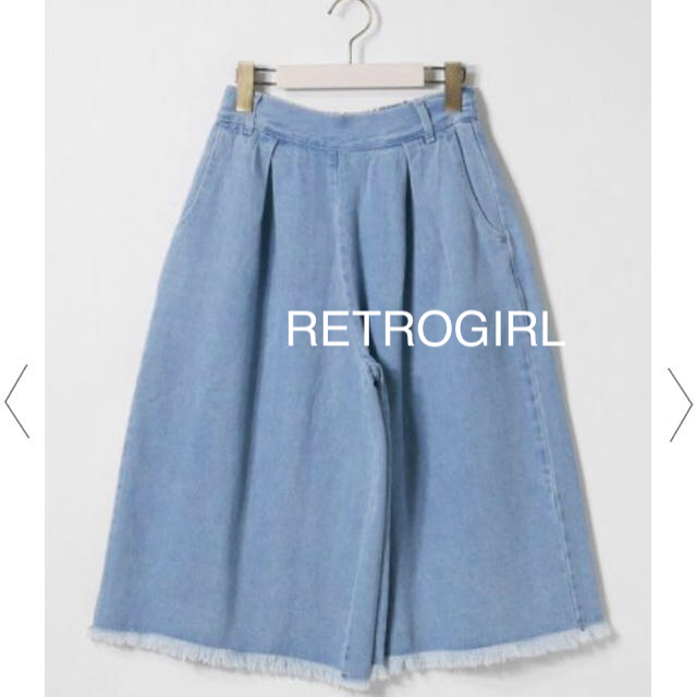 RETRO GIRL(レトロガール)のRETROGIRL★デニムガウチョ レディースのパンツ(デニム/ジーンズ)の商品写真