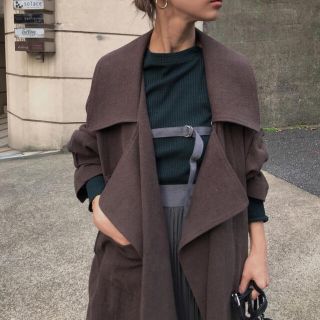 アメリヴィンテージ(Ameri VINTAGE)のAmeri Vintage BIG COLLAR LONG COAT(ロングコート)