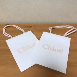 クロエ(Chloe)のChloeクロエ ショップ袋/ショッパー(2点セット)(ショップ袋)