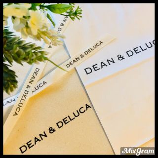 ディーンアンドデルーカ(DEAN & DELUCA)のDEAN&DELUCAラッピングセット布袋　紙袋リボン　エコバック　トートバッグ(ショップ袋)