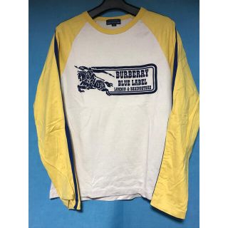 バーバリーブルーレーベル(BURBERRY BLUE LABEL)のバーバリーブルーレーベルメンズ長袖カットソーM(Tシャツ/カットソー(七分/長袖))