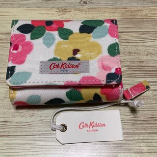 キャスキッドソン(Cath Kidston)のキャスキッドソン　ペインテッドパンジー　折り財布(財布)