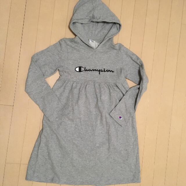 Champion(チャンピオン)のチャンピオンワンピ160 キッズ/ベビー/マタニティのキッズ服女の子用(90cm~)(ワンピース)の商品写真