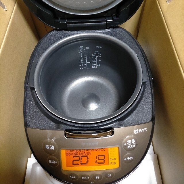 タイガー魔法瓶(TIGER) IH炊飯器 炊きたて 1升 JKT-B183-TK - 炊飯器
