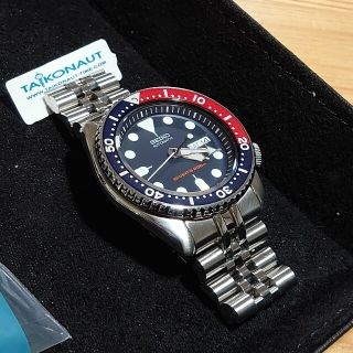 セイコーSKX009 ネイビーボーイ【タイコノートブレス】-