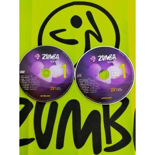 ズンバ(Zumba)の超希少！ ZUMBA ズンバ TONING トニング No,1 CD ＆ DVD(スポーツ/フィットネス)