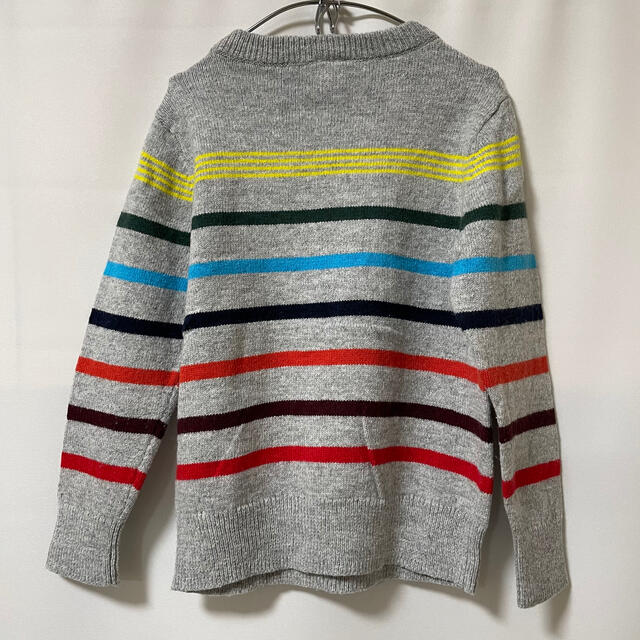 GAP(ギャップ)のGAP 110 セーター　ボーダー キッズ/ベビー/マタニティのキッズ服男の子用(90cm~)(ニット)の商品写真