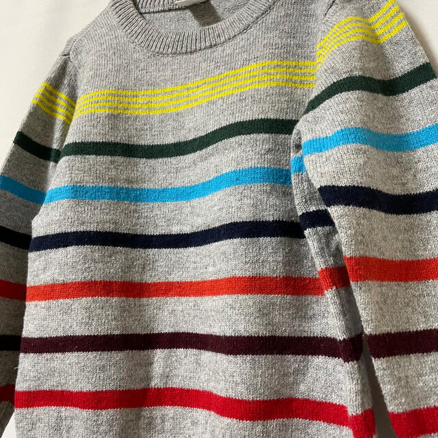 GAP(ギャップ)のGAP 110 セーター　ボーダー キッズ/ベビー/マタニティのキッズ服男の子用(90cm~)(ニット)の商品写真