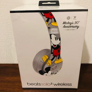 新品未開封　Beats Solo3 Wireless ミッキーマウス生誕90周年