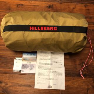 ヒルバーグ(HILLEBERG)の【shofji様専用】ヒルバーグ サイボ　サンド　フットプリント付き(テント/タープ)