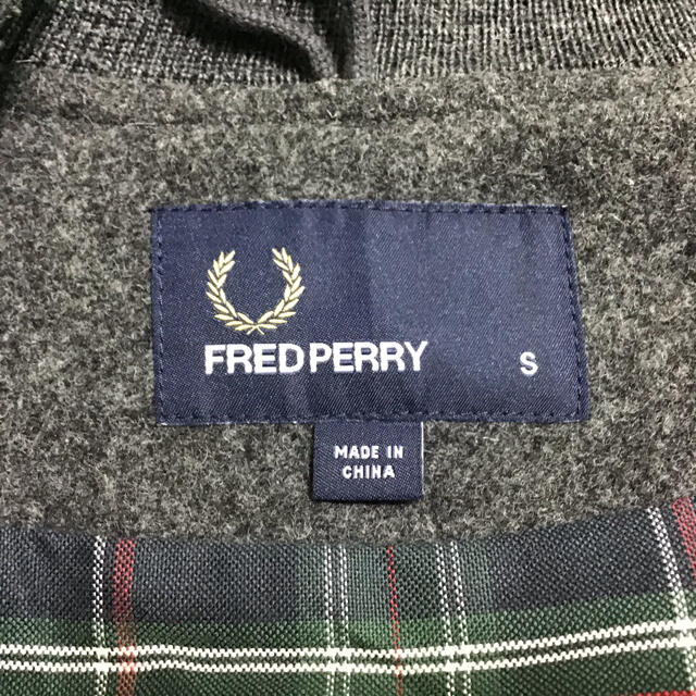 FRED PERRY フレッドペリー　ブルゾン　スイングトップ　S グレー　灰色