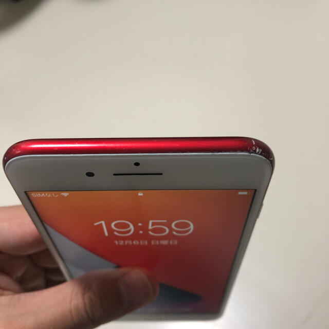 iPhone Plus Red 128 GB SIMフリー