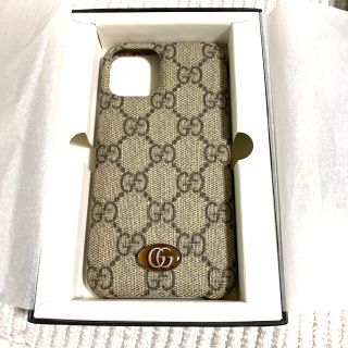 グッチ(Gucci)の正規店購入　GUCCI iPhoneケース　紙袋、箱付き(iPhoneケース)