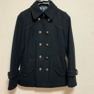 バーバリーブルーレーベル(BURBERRY BLUE LABEL)の[美品] バーバリー　Pコート(ピーコート)