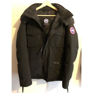 カナダグース(CANADA GOOSE)の【美品】 CANADA GOOSE カナダグース　グリフィンタグ　ブラック　S(ダウンジャケット)