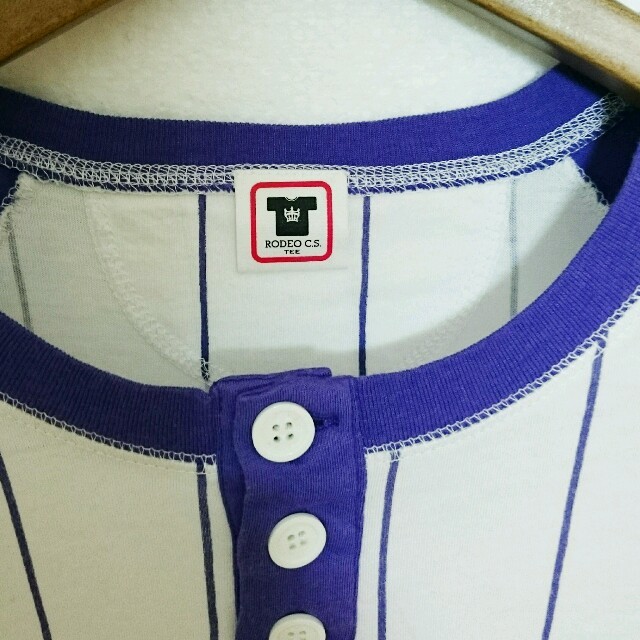 RODEO CROWNS(ロデオクラウンズ)のRODEO CS ボタンダウンカットソー メンズのトップス(Tシャツ/カットソー(半袖/袖なし))の商品写真