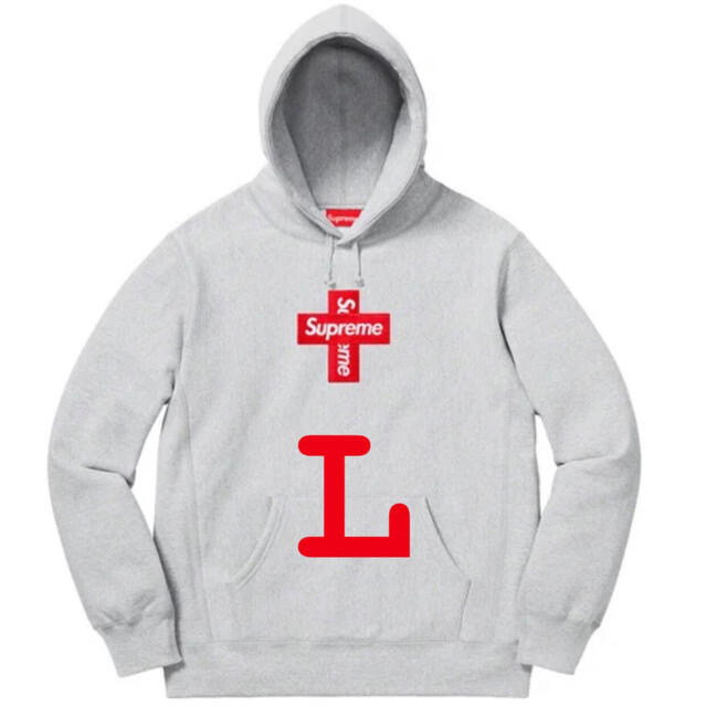 Supreme(シュプリーム)のSupreme Cross Box Logo Hooded Sweatshirt メンズのトップス(パーカー)の商品写真